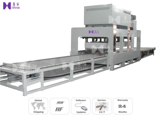 Китай Машина для производства бумажных ламинатов 75КВ 36Т ХФ панели пола промышленная с стабилизатором цикла завод