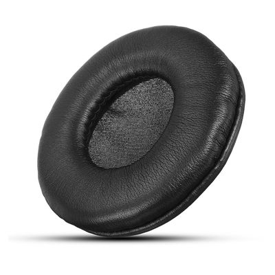 Breathable кожаный цвет пусковых площадок уха наушников практически многоразовый черный